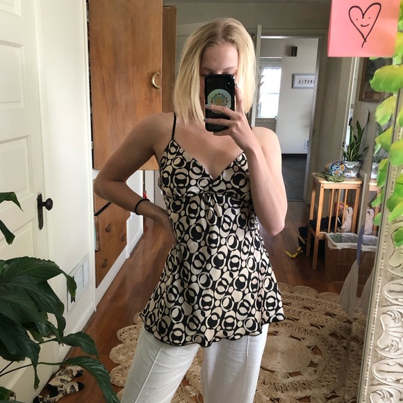 Vintage Retro Silky Tank Top - Picture 3 of 5